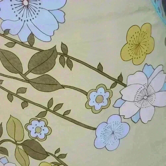 FAITH Love PASSION Retro Floral Print Micro Mini Skirt sz 7 - Picture 3 of 9